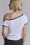 BDG Sarah Off-The-Shoulder Cropped Tee