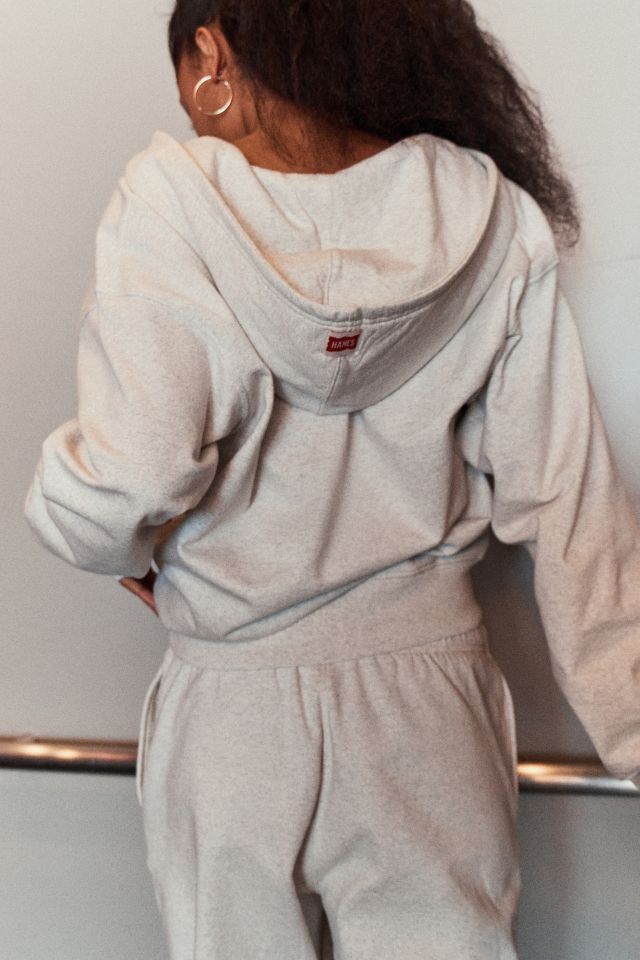 Hanes UO Exclusive Fleece Zip-Up Hoodie Sweatshirt #2
