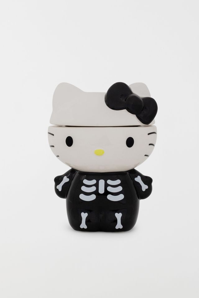 Sanrio Hello Kitty Skeleton Ceramic Snack Jar #3