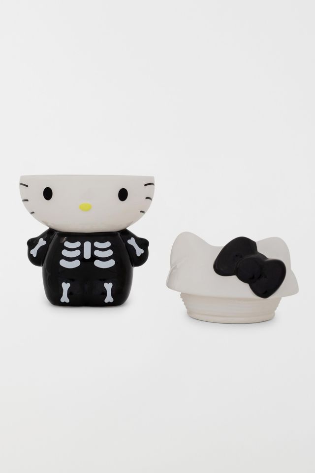 Sanrio Hello Kitty Skeleton Ceramic Snack Jar #4