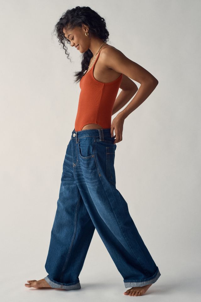 Hanes UO Exclusive Scoop Neck Bodysuit
