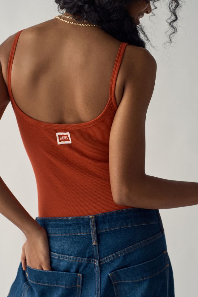 Hanes UO Exclusive Scoop Neck Bodysuit
