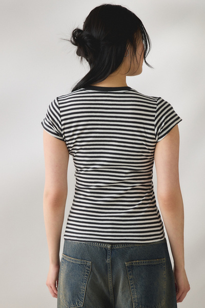 BDG Printed Short Sleeve Spill The Tee