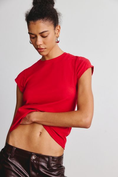 BDG Solid Short Sleeve Spill The Tee