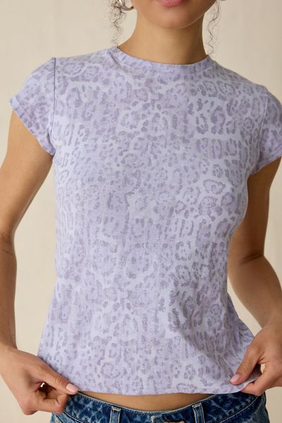 BDG Printed Short Sleeve Spill The Tee
