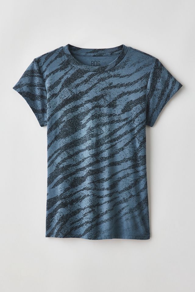 BDG Printed Short Sleeve Spill The Tee #4