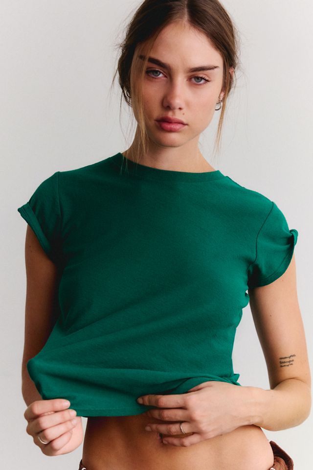 BDG Solid Short Sleeve Spill The Tee #1