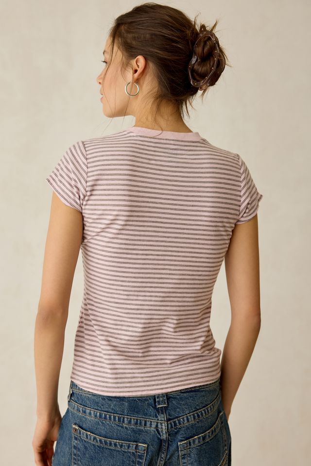BDG Printed Short Sleeve Spill The Tee #1