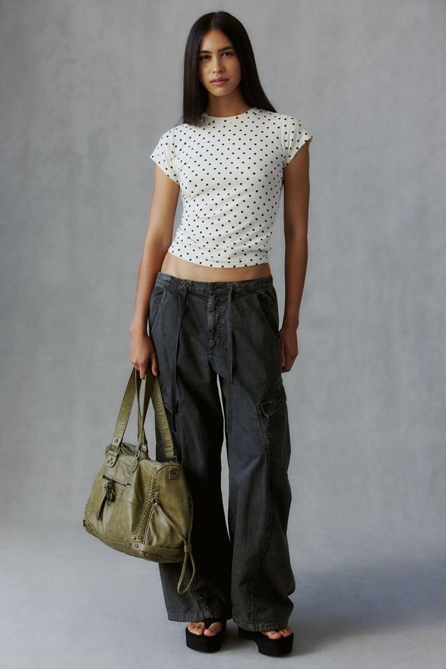 BDG Printed Short Sleeve Spill The Tee #1