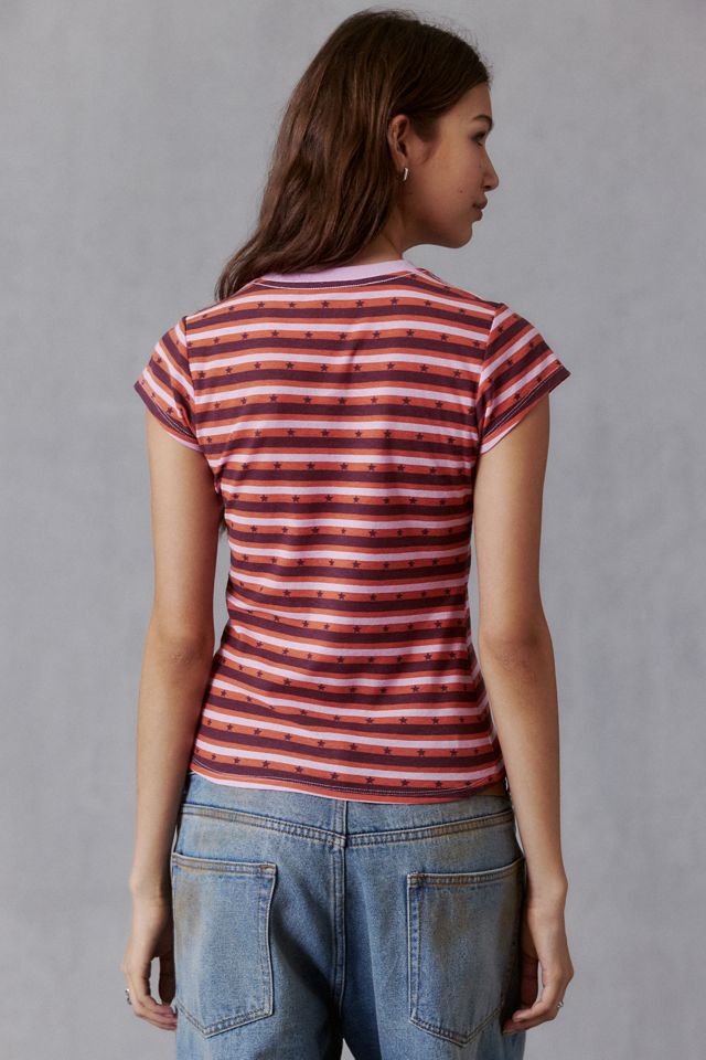 BDG Printed Short Sleeve Spill The Tee #3