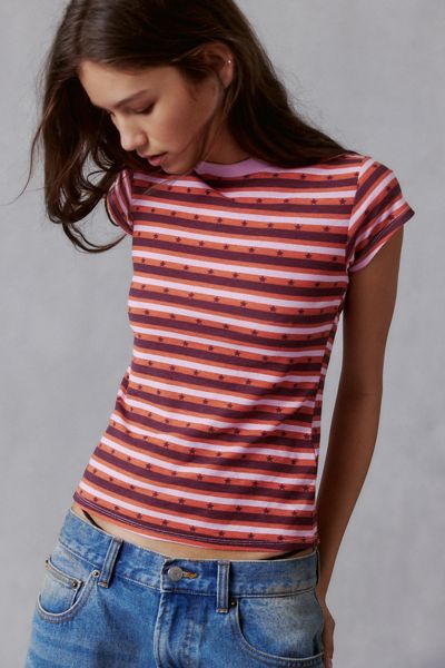 T-shirt imprimé à manches courtes Spill The Tee BDG