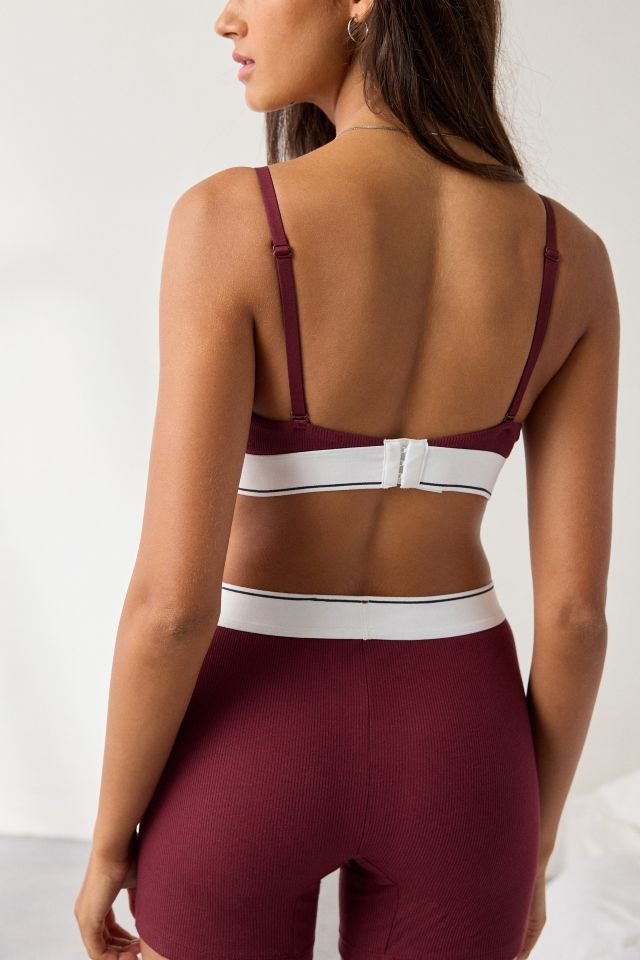 Hanes UO Exclusive Jersey Knit Triangle Bralette #2