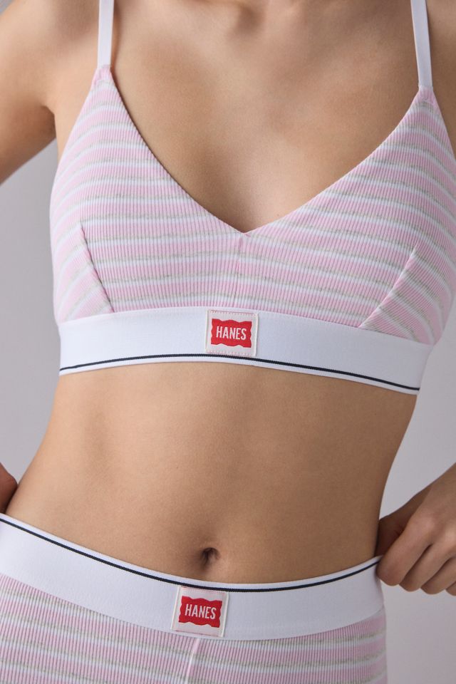 Bralette triangle en jersey Hanes exclusive à UO #2
