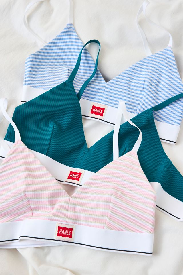 Bralette triangle en jersey Hanes exclusive à UO #5