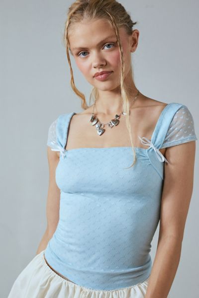 Kimchi Blue Nova Embroidered Blouse
