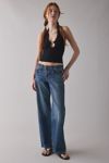Out From Under Floral Seamless Keyhole Cutout Halter Top