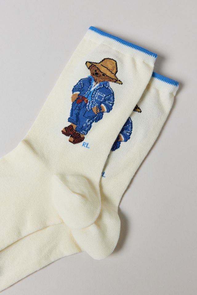 Chaussettes d'équipage Polo Ralph Lauren Traveler Polo Bear #3
