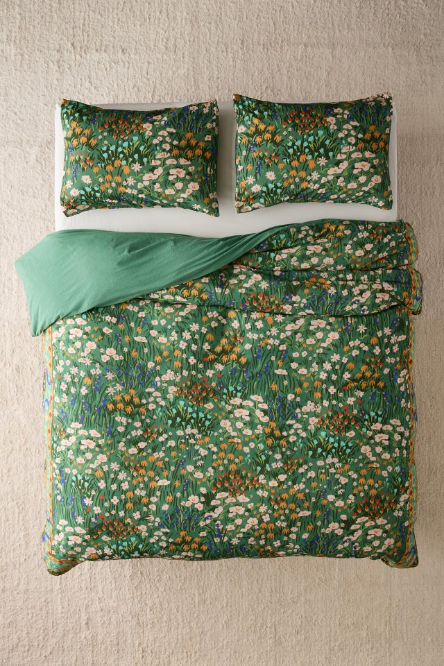 Anette Floral Pattern Duvet Cover #1