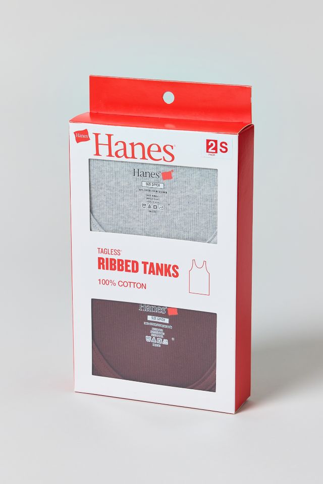Paquet de 2 camisoles côtelées exclusives Hanes x UO #5