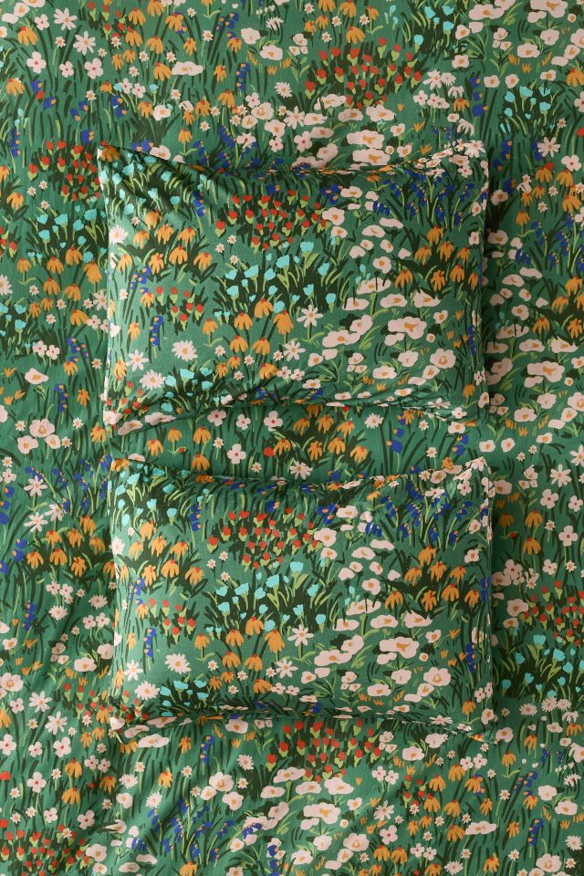 Anette Floral Pattern Sham Set #1