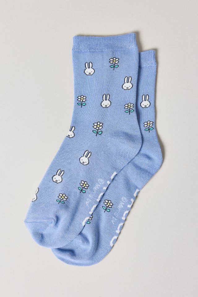 BAGGU & Miffy Flower Crew Sock #1