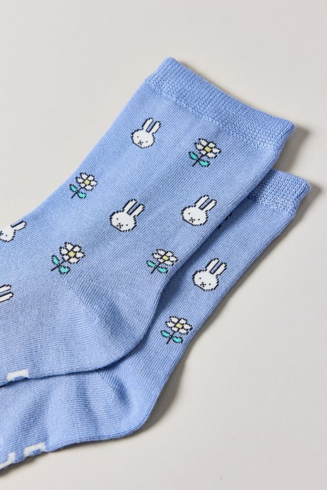 BAGGU & Miffy Flower Crew Sock #2
