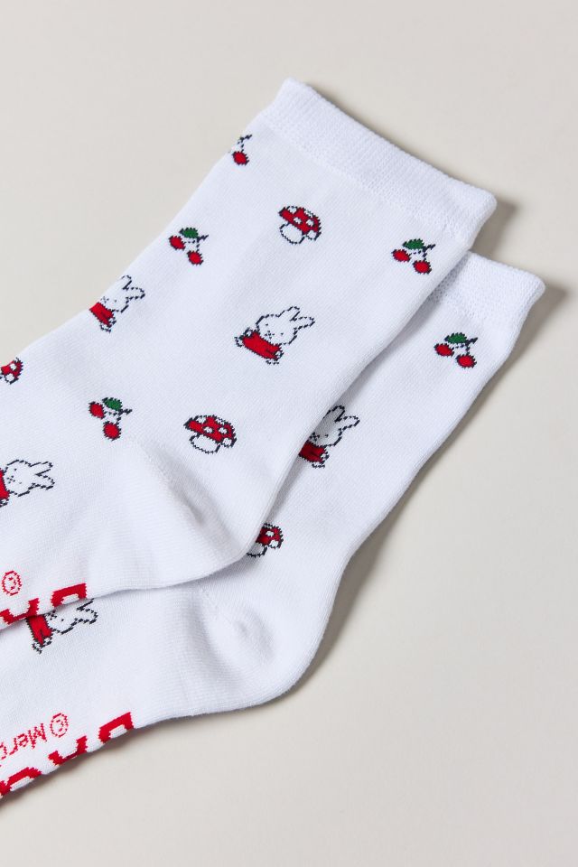 BAGGU & Miffy Mushroom Crew Sock #2