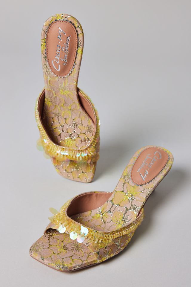 Circus NY By Sam Edelman Juliana Sequin Mule Heels #1