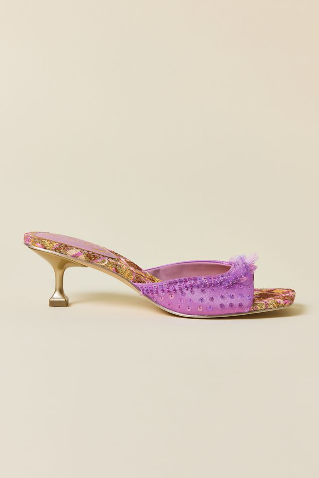 Circus NY By Sam Edelman Juliana Sequin Mule Heels | Urban Outfitters