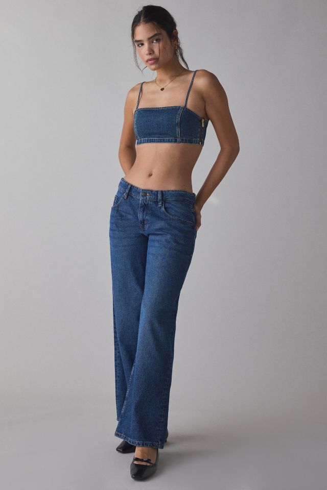 Abrand Devotion Denim Bralette #1
