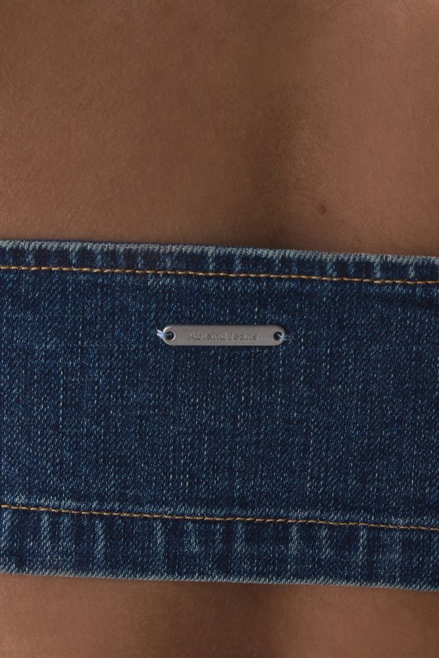 Abrand Devotion Denim Bralette #3