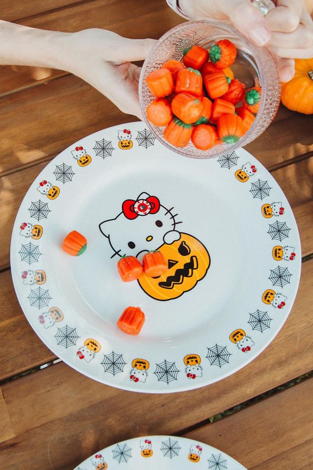Sanrio Hello Kitty Halloween Ceramic Dinner Plate #4