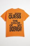 Charli XCX Guess Text Graphic Tee