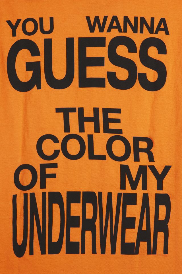 Charli xcx Guess Text Graphic Tee #3