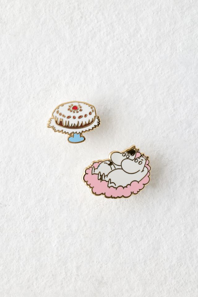 Ensemble d'Épinglettes Émaillées Pintrill Moomin Moomintroll #1