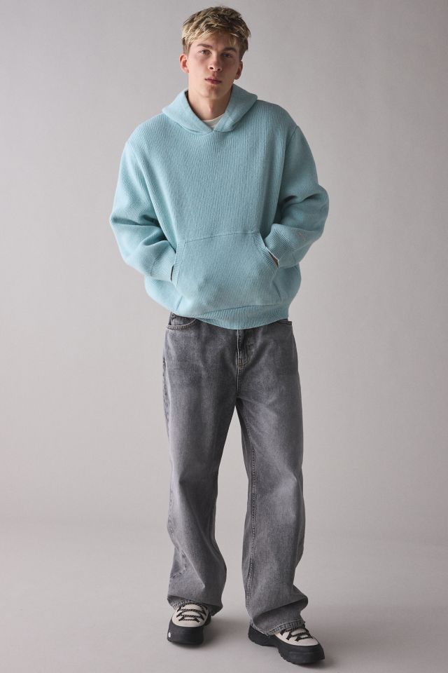 LC23 Wool-Blend Knit Hooded Sweater #2