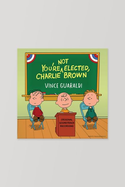 Vince Guaraldi - You're Not Elected, Charlie Brown  LP