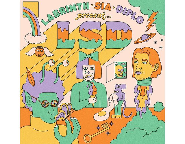 LSD  (Labrinth, Sia and Diplo) - Presents: LSD (5th Anniversary Edition)  LP #1