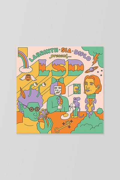 LSD  (Labrinth, Sia and Diplo) - Presents: LSD (5th Anniversary Edition)  LP
