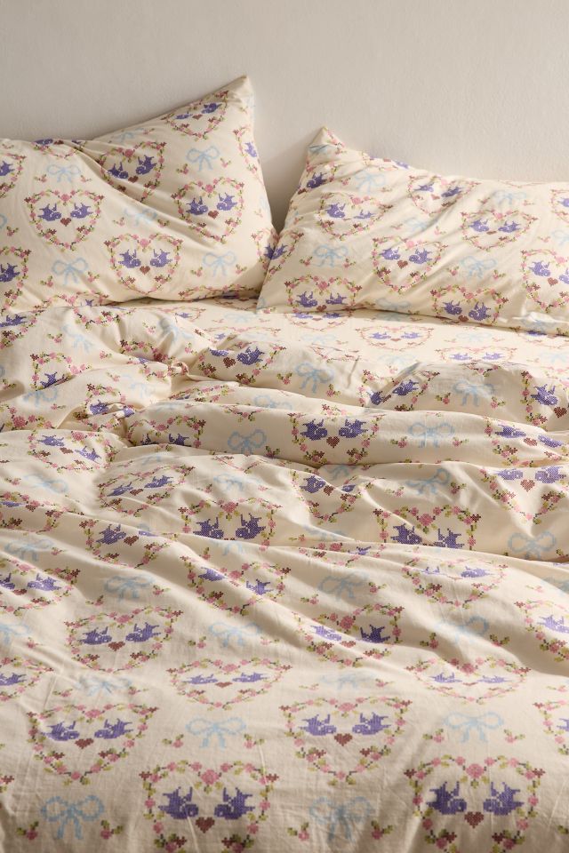 Lovebirds Core Duvet Cover Set #1