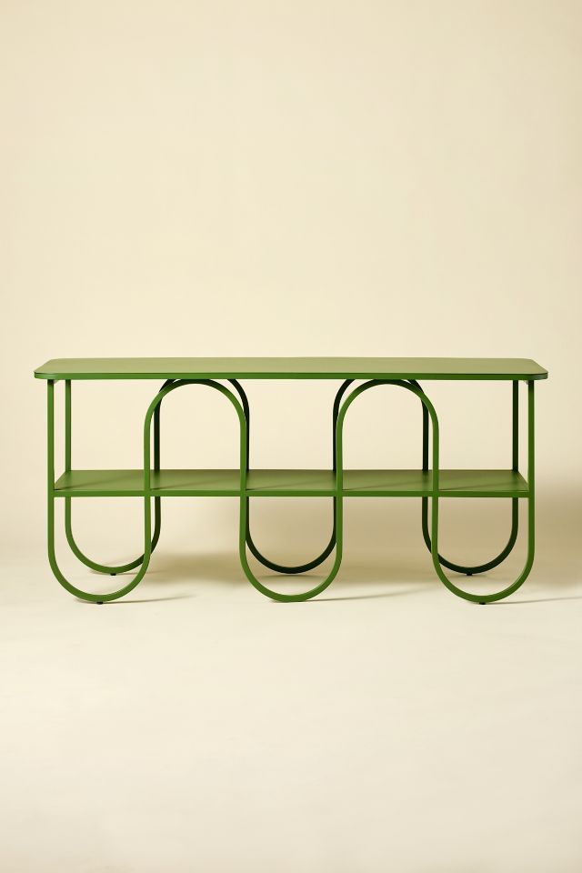 Lucie Squiggle Iron Storage Console #1