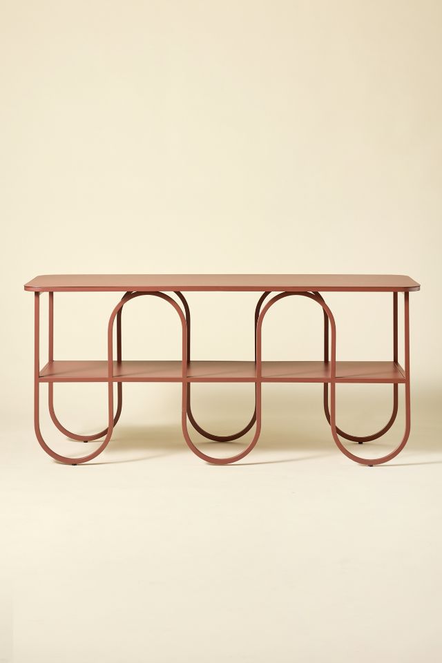 Lucie Squiggle Iron Storage Console