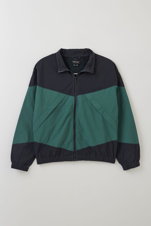 【Anyone more】In Stadium Nylon Jacket Econyl Satin Nylon Stadium Jacket | Reigning Champ