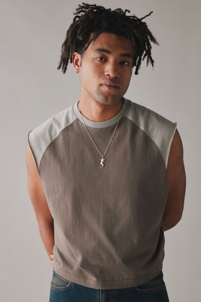 BDG Carson Cutoff Baseball Tee