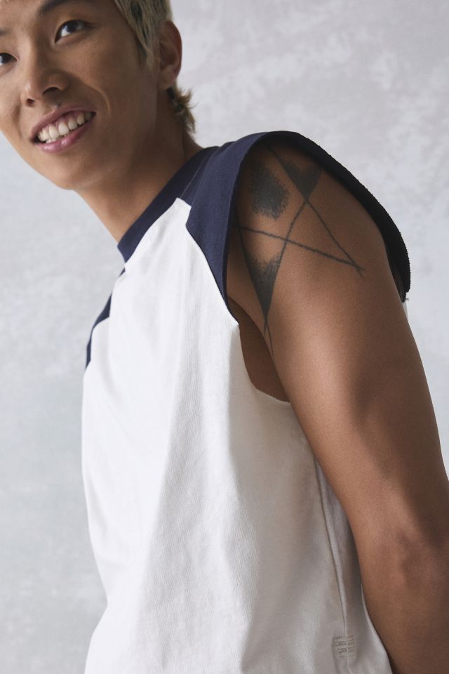 BDG Carson Cutoff Baseball Tee #1