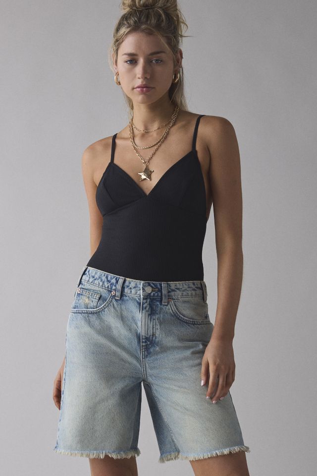 BDG Tori Mid Rise Cutoff Jort