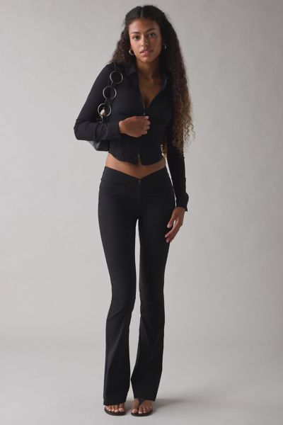 Silence + Noise Hailey Zip-Up Slim Shirt Product Page