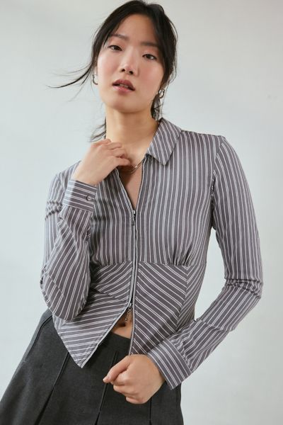 Silence + Noise Jessa Printed Tube Top