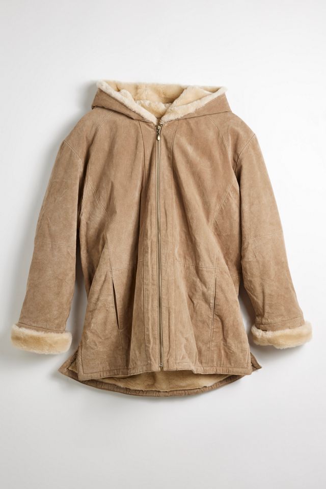HERITAGE UTILITY FAUX SUEDE JACKET