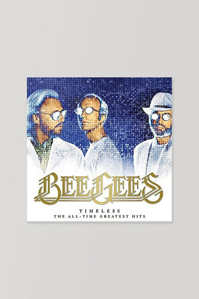 Urban Outfitters Bee Gees - Timeless - The All-time Greatest Hits Lp In Black At